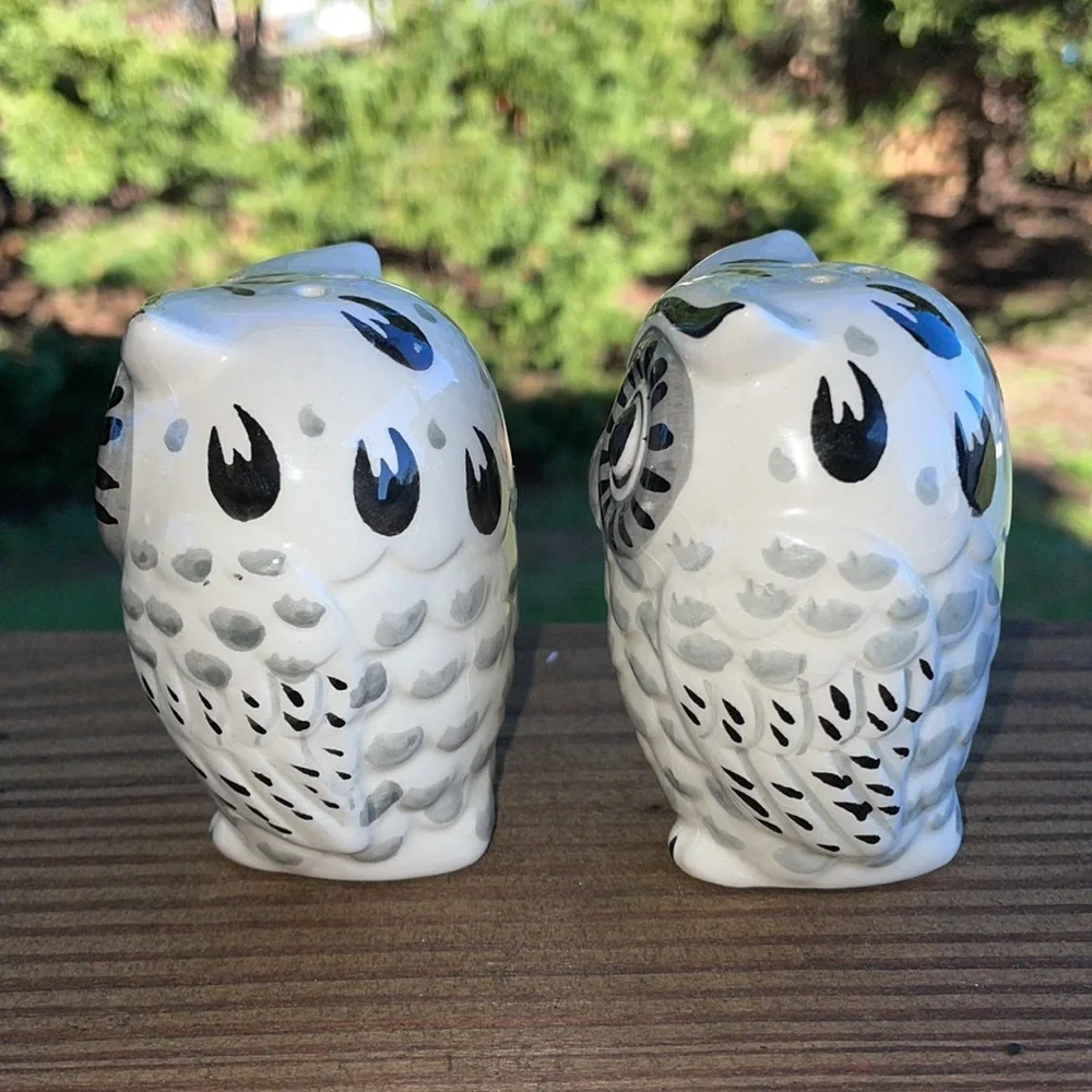 Owl Salt & Pepper Shakers